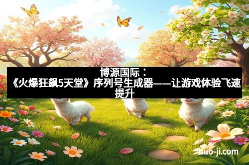 博源国际：《火爆狂飙5天堂》序列号生成器——让游戏体验飞速提升